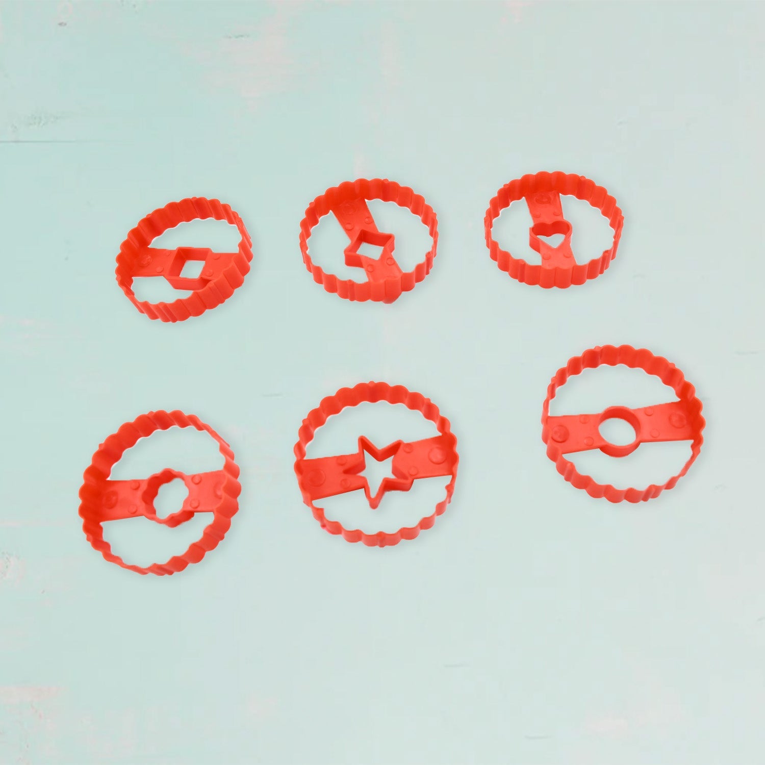 5978 Cookie Cutters Set Plastic Easter Biscuit Cutting Tool for DIY Cake Decoration Fondant Biscuit Cookie Pastry Sandwich (6 Pc Set ) 5978 Cookie Cutters Set Plastic Easter Biscuit Cutting Tool for DIY Cake Decoration Fondant Biscuit Cookie Pastry Sandwich (6 Pc Set )